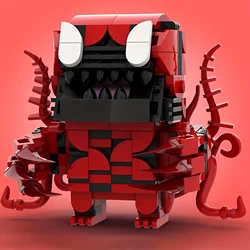 MOC 240PCS Movie Figure Carnage Super Villain Brickheadz Building Block Bricks Toys DIY Toy Set Birthday Gift Halloween Gifts