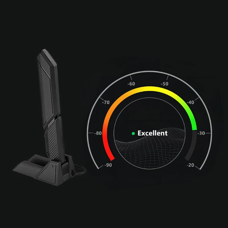 Imagem -03 - Asus-wi-fi Q-antenna Receptor de Sinal sem Fio 2.4g 5g 6g Wifi7 Rog Maximus Z790 Dark Hero Btf Z70-a Motherboard Original