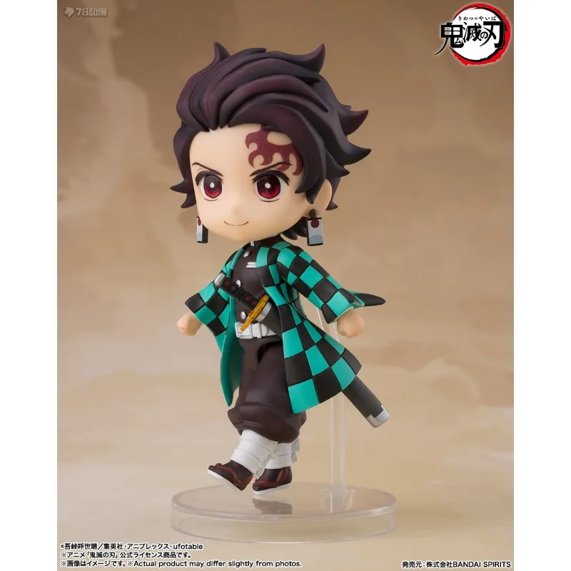 

В наличии Bandai Figuarts Mini Demon Slayer Kamado Tanjirou Фигурка Аниме Модель Игрушка в подарок