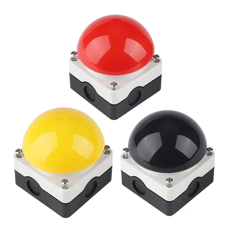 Imagem -03 - Impermeável Cogumelo Botão Auto-descanso Interruptor Bola Pedal Mão Clap Juízes Clap Interruptor de pé Luz Ip65 Pcs Pcs 20 Pcs