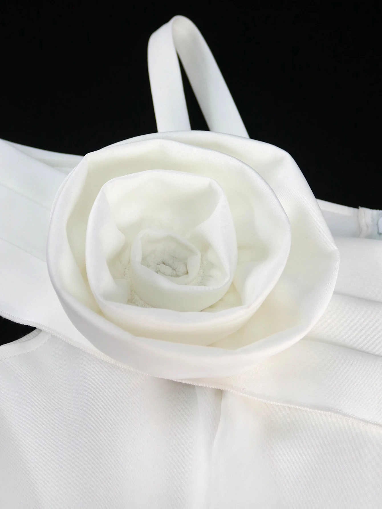 近くのプロムドレスショップ 夏の女性用衣装 エレガントなワンショルダーストラップ 3Dフラワー フォーマルガウン パーティー 結婚式 イブニング用