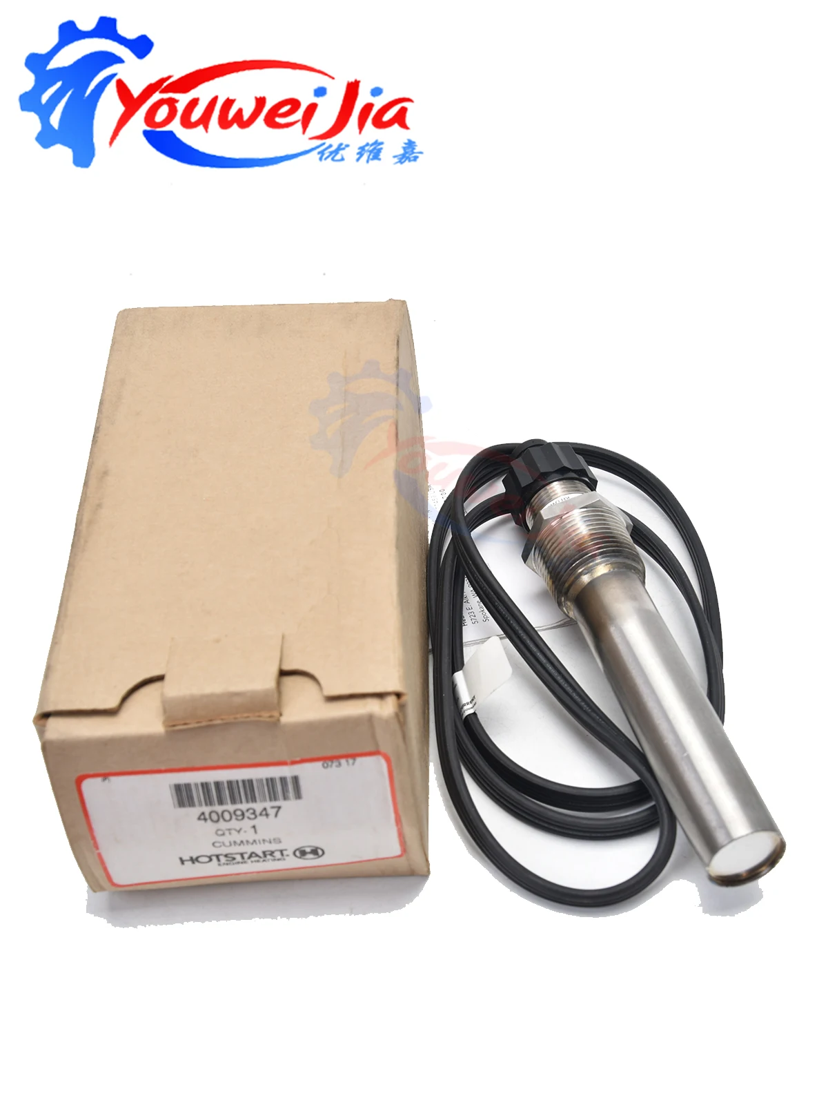 4009347 Oil Heater Diesel Preheater Heating Rod Genuine Diesel Genset KTA38-G9A Oil Heater