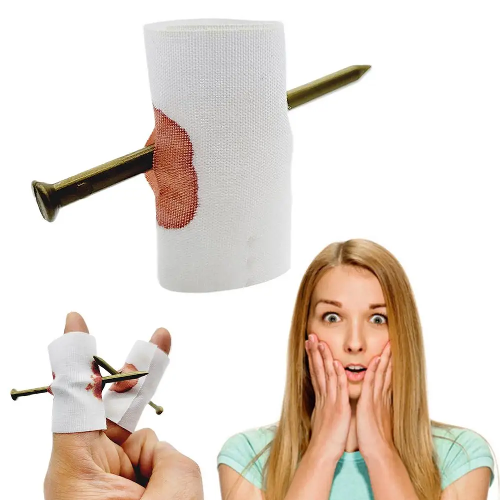 ของเล่นแกล้งคนเล็บปลอมทะลุนิ้ว ของเล่นแปลกใหม่สำหรับเด็ก ของเล่นมายากล ของเล่นแกล้งเพื่อน ของเล่นหลอกหลอนฮาโลวีน ของเล่นตลกขบขัน