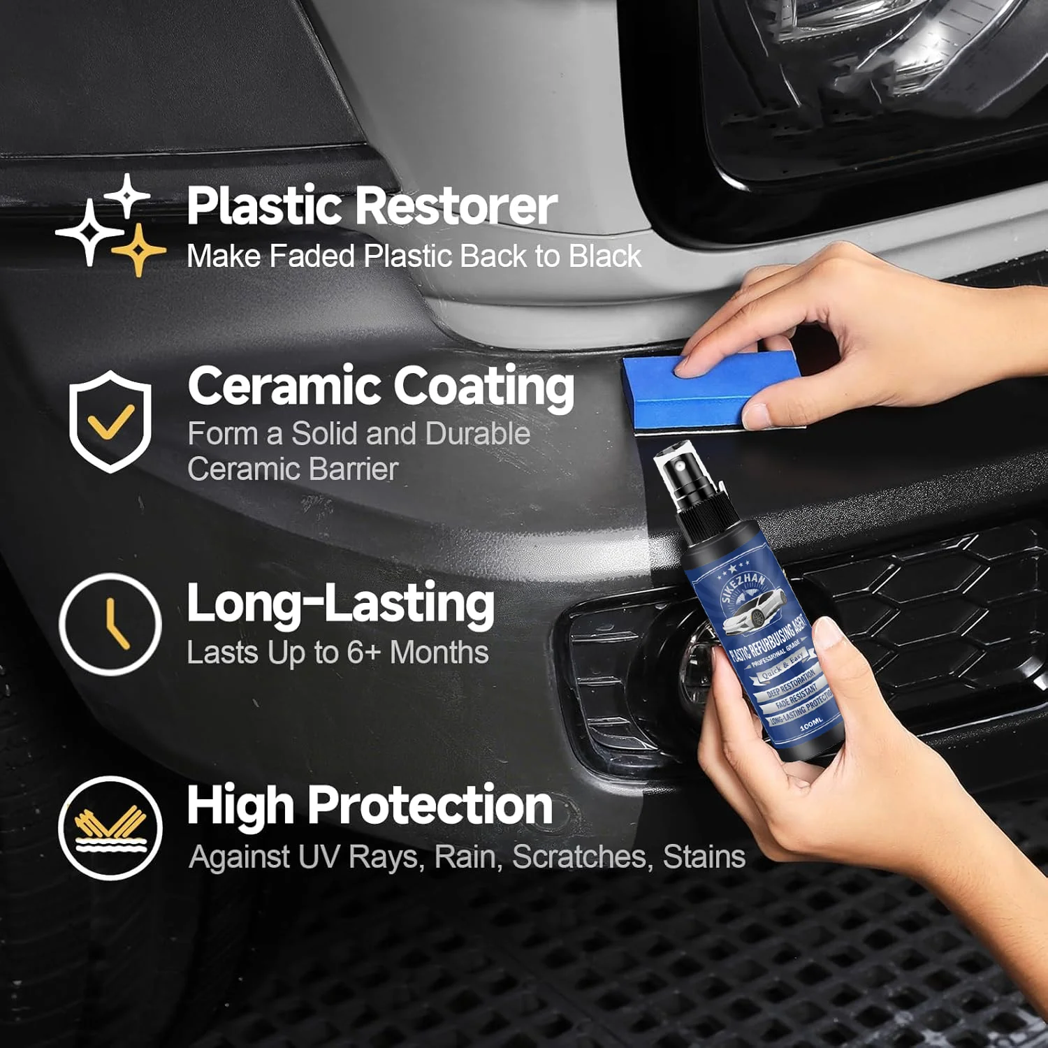 Plastic Refurbishing Agent -Ca - Trim Restorer Plastic 评论和价格