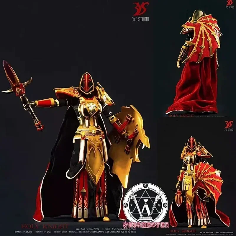 

Spot 3YS Trial+Red Dragon Shield Set YS001 1/6 Warcraft Paladin Mobile Soldier Man action figure