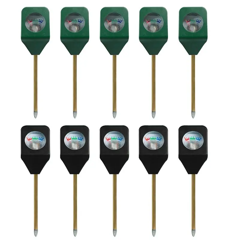 

ABAH-10PCS Мини-портативный гигрометр-тестер для измерения влажности почвы, анализатор почвы для комнатных растений и растений в горшках