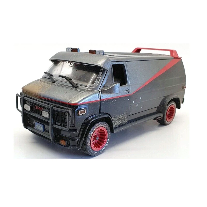 1/24 Alloy car 1983 Vandura Van model decoration 22CM