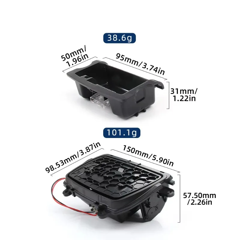 Car center console ashtray box