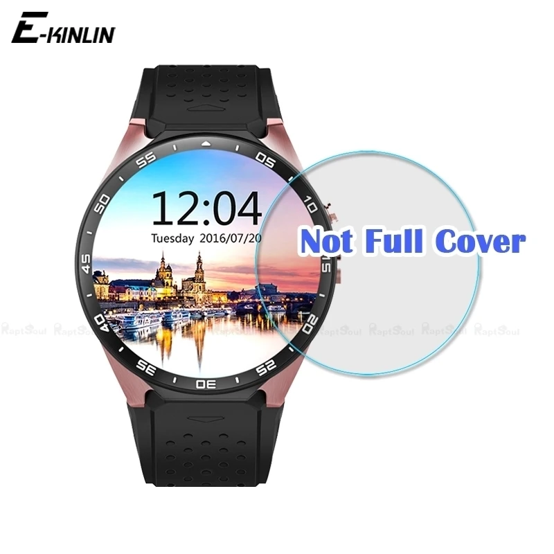 9H 2.5D Clear Toughened Protective Film For LEMFO KW88 LEM5 Smart Watch Screen Protector Tempered Glass