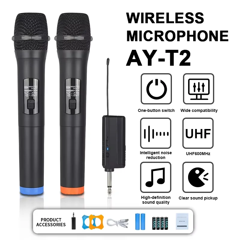 AY-T2 Wireless Micr… - image