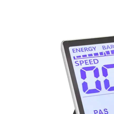 For Electric Bikes LCD Speedometer For Cycling Responsive Button Controls Temperature Resistant Waterproof Cable