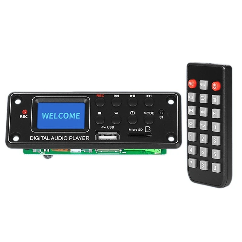 

TPM006C High Quality MP3 Player Decoder Module USB SD BT FM Audio Player Board Ditigal Audio