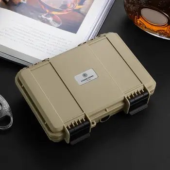 4ks humidor doutníková krabička cestovní pouzdro na doutníky bez řezačky zapalovač kožený řezač z cedrového dřeva úložný prostor pro kuřácké potřeby 8 nejlepší prodej cestovní pouzdra na doutníky - №4
