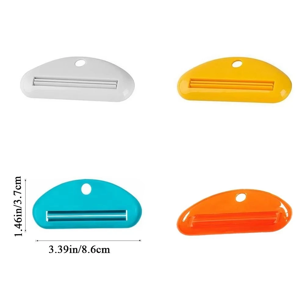 1/2/3pc Toothpaste Squeezer Manual Squeezed Toothpaste Tube Clips Multi-use Facial Cleanser Dispenser Household Bathroom Tools