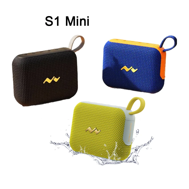 

Портативная Bluetooth-колонка MOVA TPEAK S1 Mini S1001, 6 Вт, 25 часов автономной работы, водонепроницаемость IPX7, поддержка TF-карт и Type-C