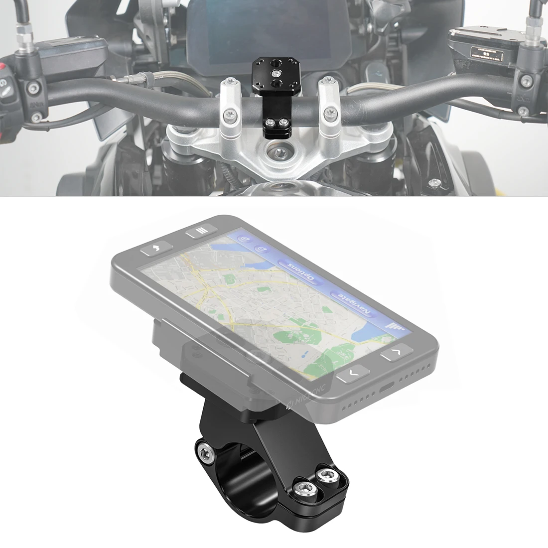 

Для BMW R1250GS R1200GS Adventure GPS-навигатор AMPS кронштейн держатель телефона зажим для BMW R1200GSA R1250GSA R1300GS/Adventure
