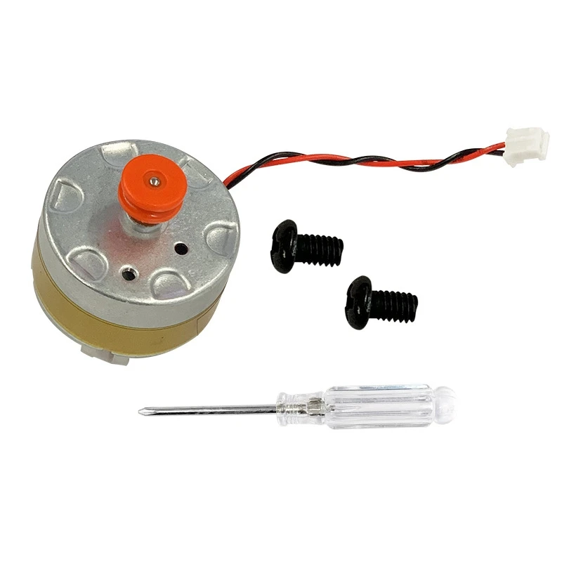 1 Piece S50 Linear Motor LDS Motor Laser Ranging Motor Silver & Orange Metal+Plastic Suitable For Millet Stone Sweeping Robot