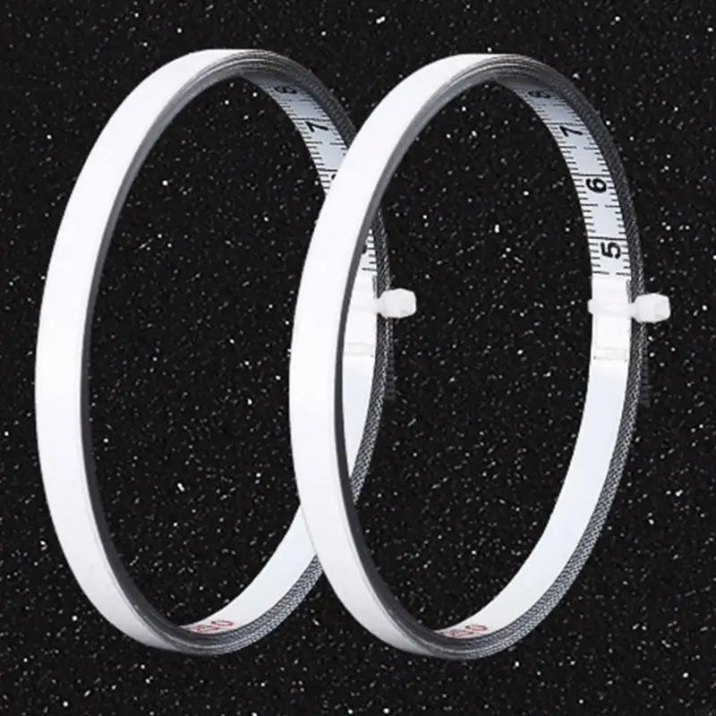 Pita pengukur perekat baja skala penguasa pengukur pita pengukur perekat untuk meja kerja kayu kerja meja penyusunan meja kerja