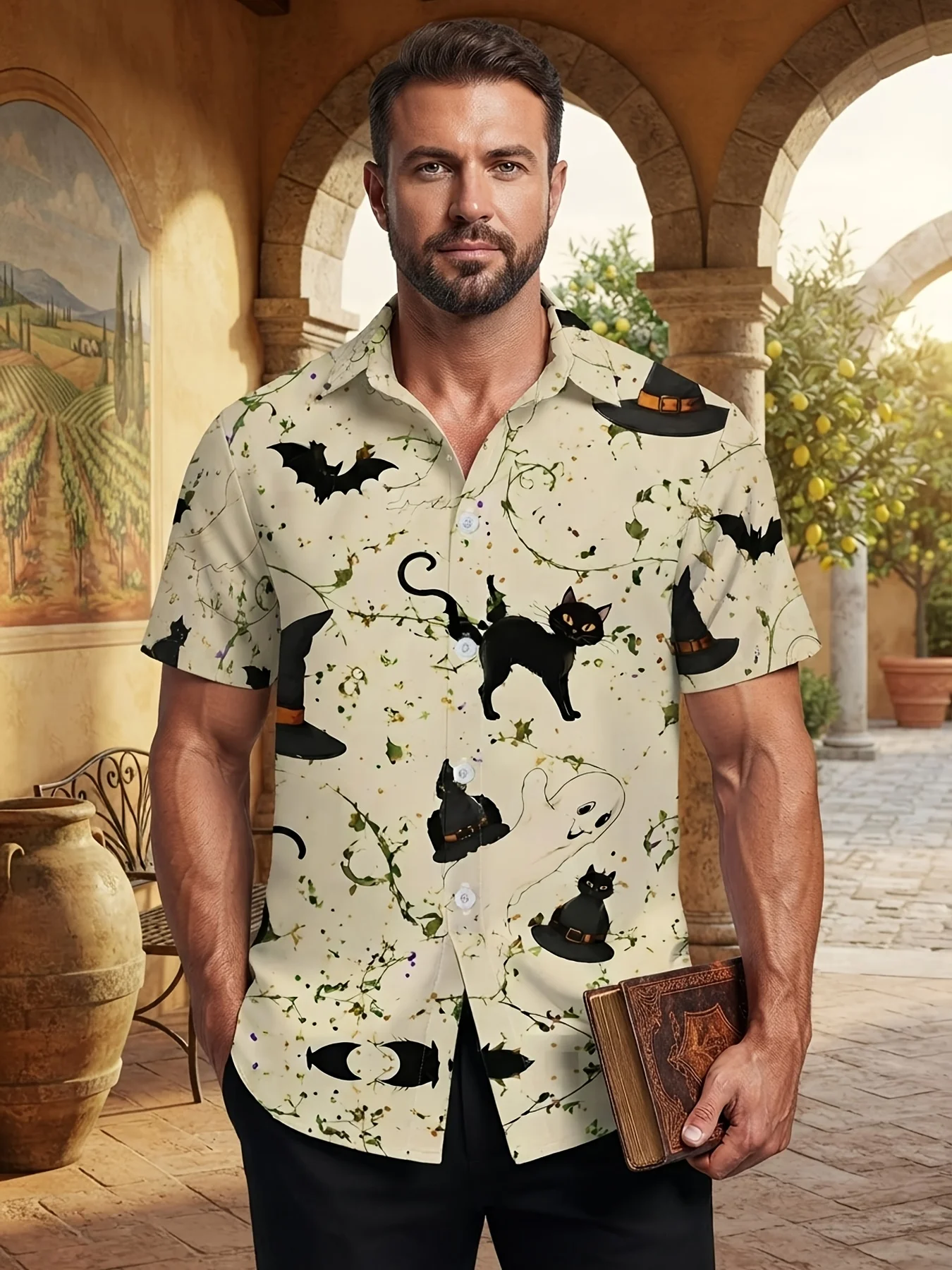 Vintage Cadılar Bayramı Kedi C - Mens Fashion Vintage incelemesi ve fiyatı