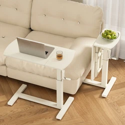 Folding sofa side table, bed side table, adjustable desk, study table, computer desk, home side bedroom, mobile table