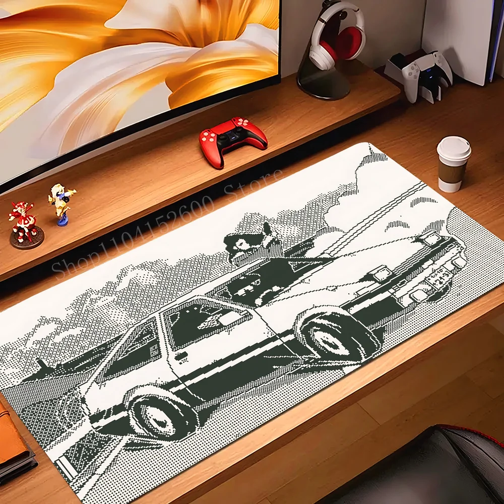 

Pixel Art Mousepad Mouse Mat Desk Mat With Pad Gaming Accessories Prime Gaming XXL Keyboard Pad