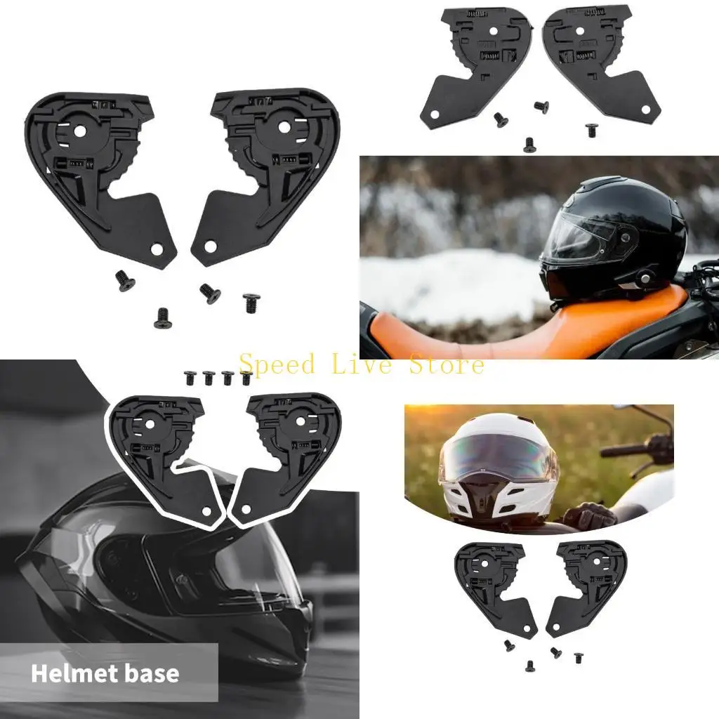 547C Helmets Visors Gear Plate for JHM-802 AIMIT 803 Visors Base Helmets Accessories
