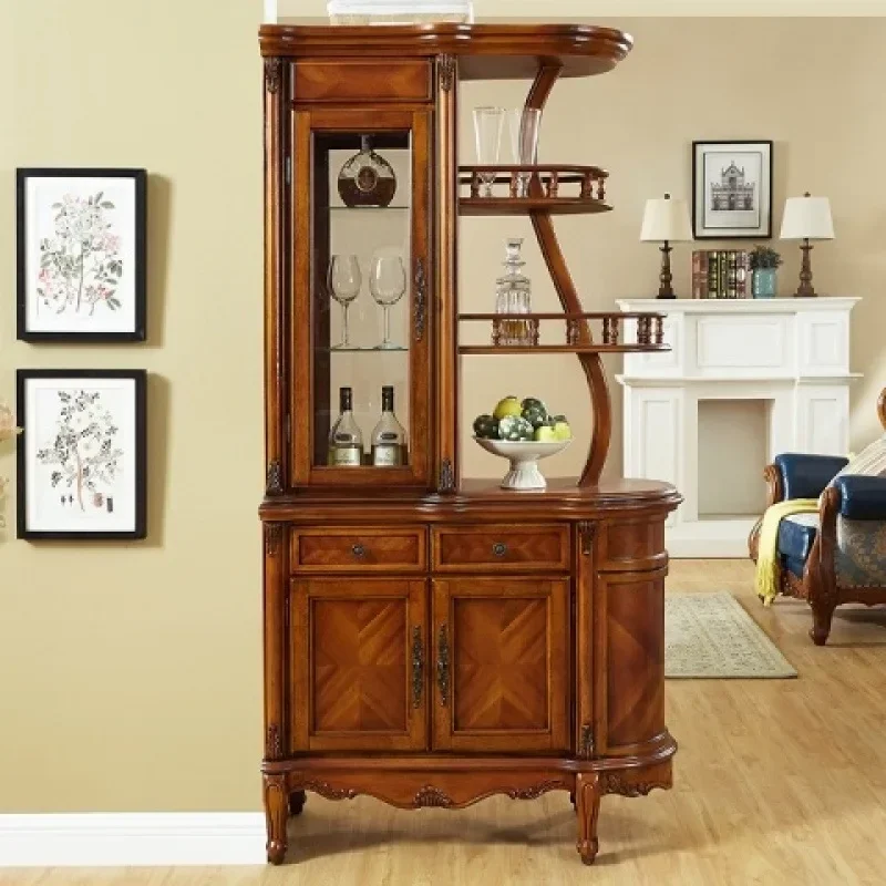 cabinet, home partition cabinet, decorative wine cabinet living room, door entrance cabinet double-sided screen cabinet
