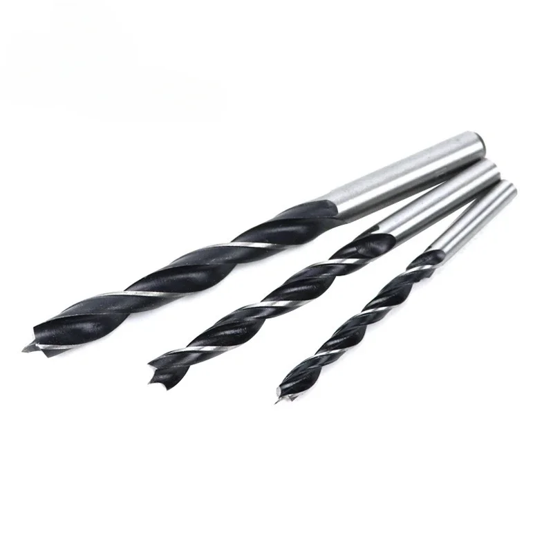 3 Mũi Carbon Khoan Thép Limiter Định Vị Vòng Chặn Độ Sâu Vòng Cổ Định Vị Cờ Lê Lục Giác Cán Gỗ Dụng Cụ 6 8 10Mm