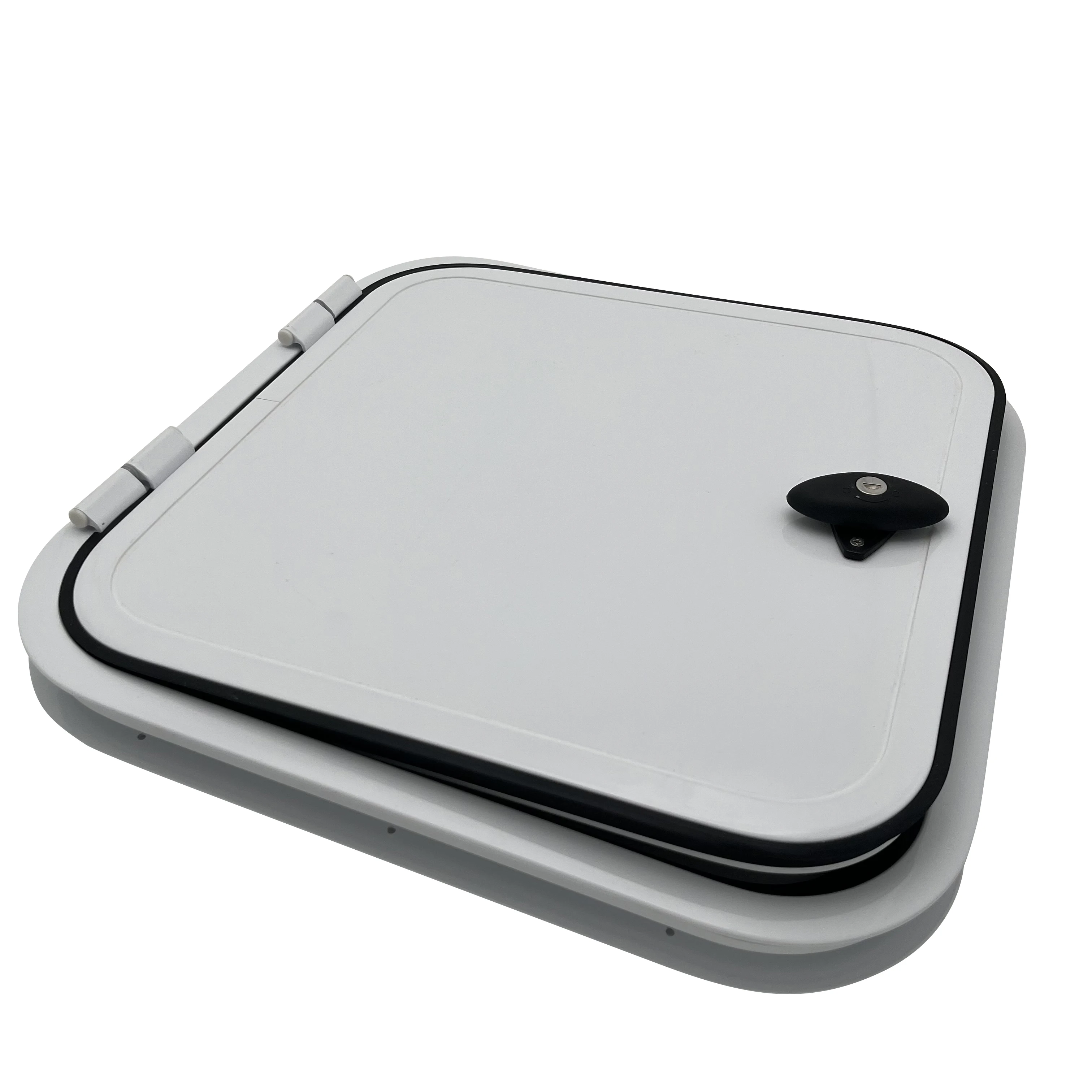RV Aluminum Alloy Caravan Camper Luggae Hatch Door Customiz  le Size Compartment Door