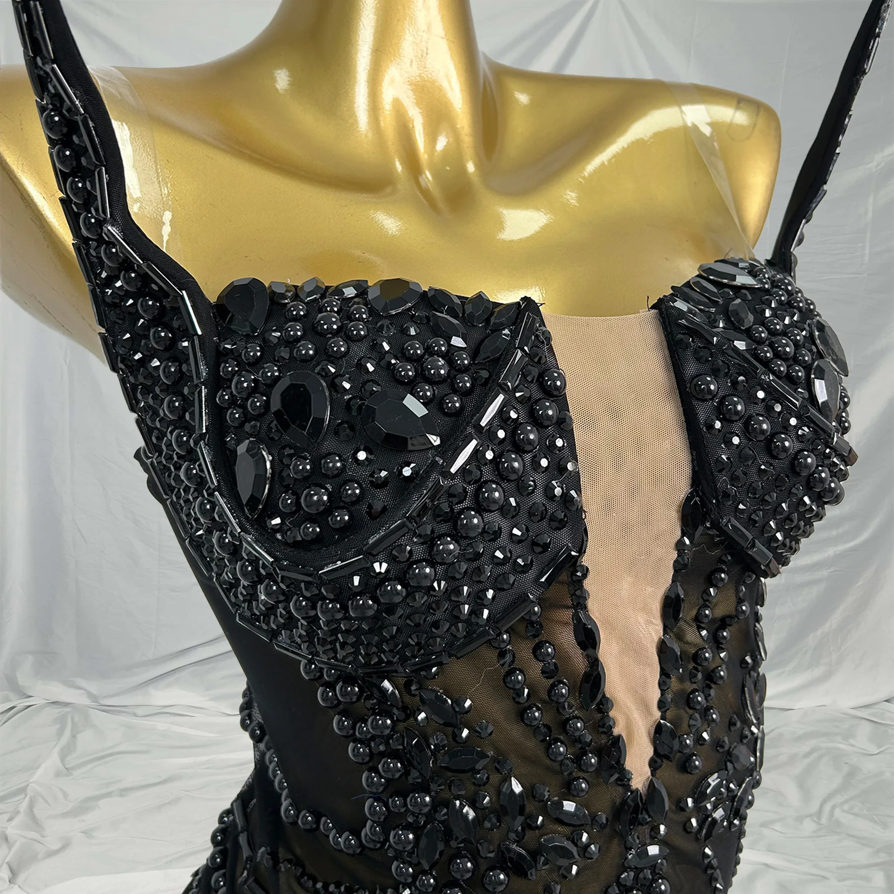 

Elegant Off Shoulder Birthday Wedding Guest Graduation Rhinestone Mermaid Dress Women Evening Prom Feathers Long Trumpet Dress