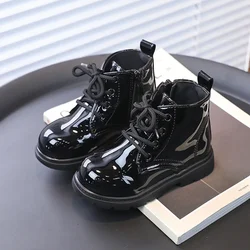 Bota curta para bebê menina e menino, tênis Cual para criança, sapato infantil para menina, bota de tornozelo para inverno