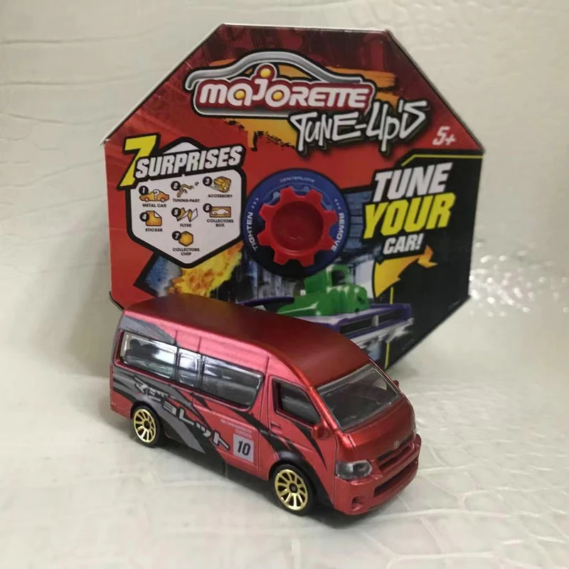 Majorette 1:64 HIACE Hot Pop Kids Toys Motor Vehicle Diecast نموذج معدني