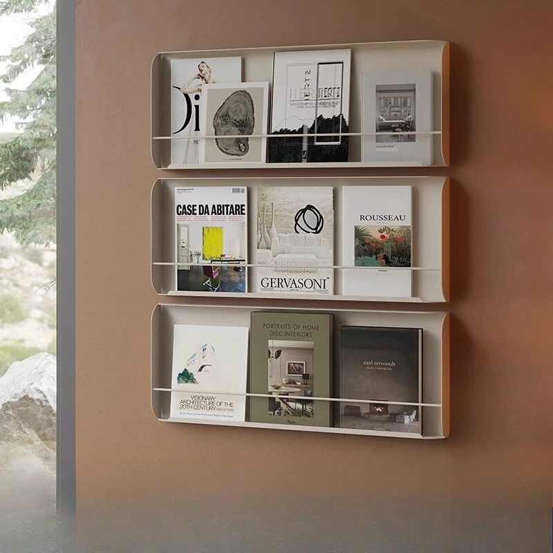 

Wrought iron wall rack living room baffle sofa back wall magazine rack wall shelf decorative rack