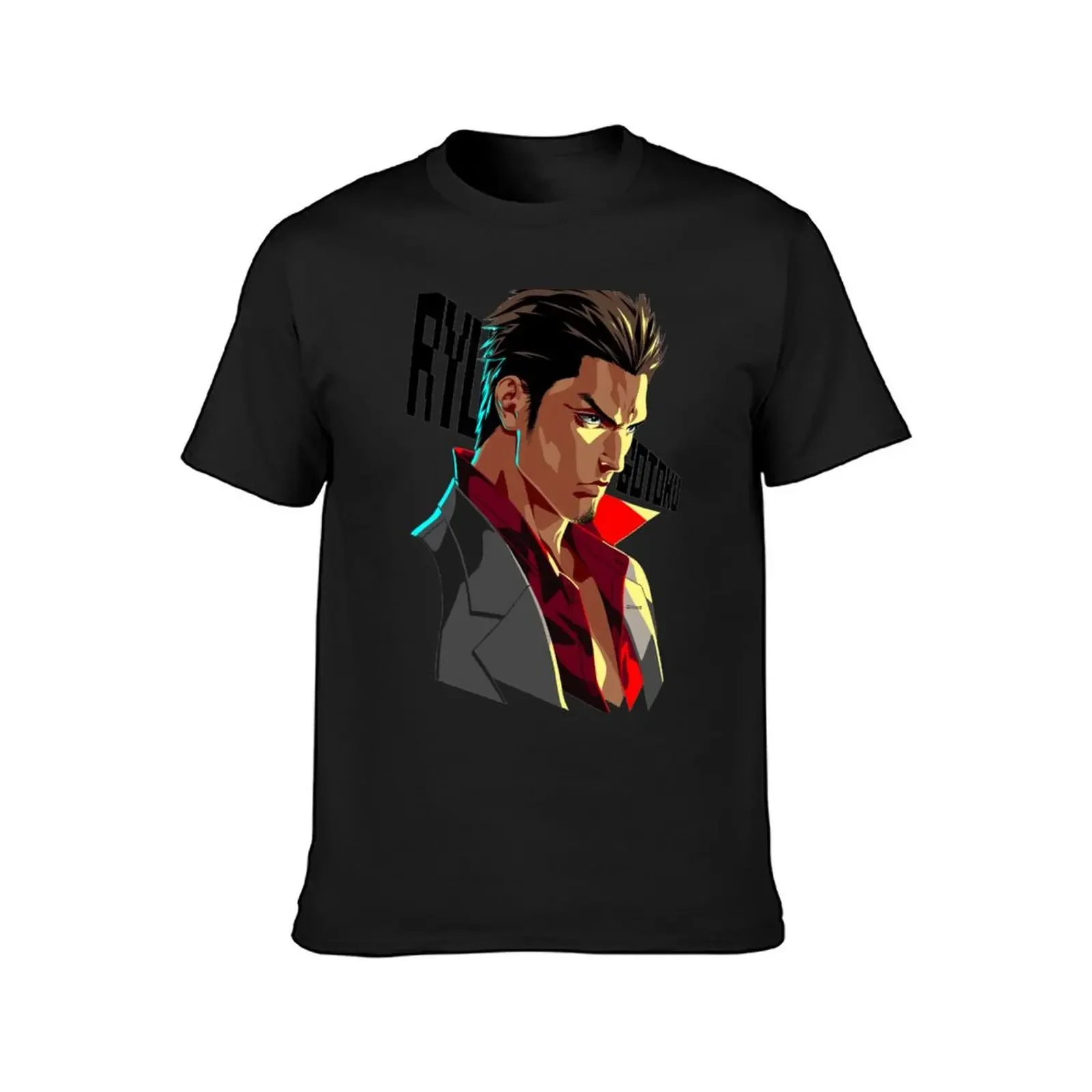 Ryu Ga gotoku Yakuza kazuma kiryu T-Shirt boys whites korean fashion oversized t shirts for men