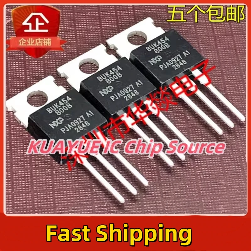 10PCS-30PCS   BUK454-800B   TO-220  800V  24A  Fast Shipping Quality Guarantee