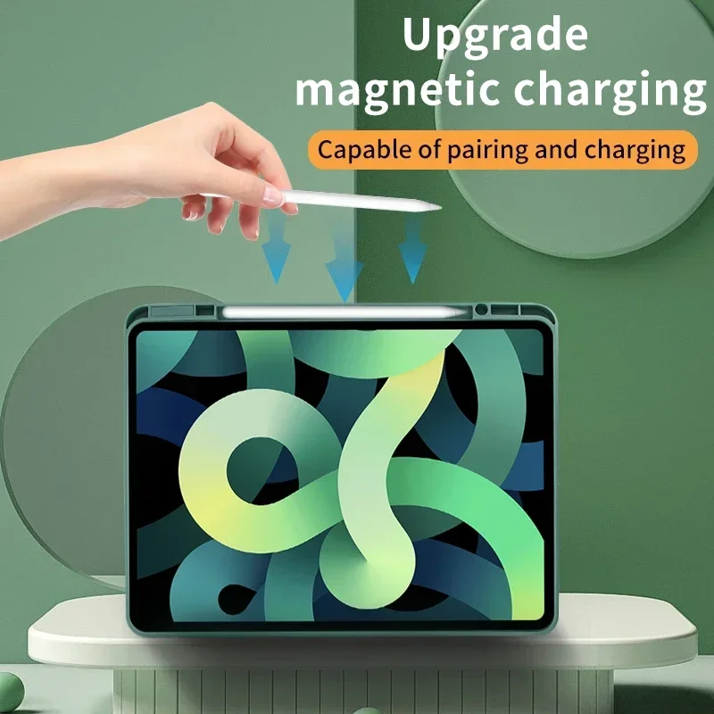 

Y-fold Stand Tablet Case For iPad 2025 5 6 7 8 9 10th 11th Generation Air Pro MINI 4 11 10.2 12.9 13 inch Cases Hard Clear Cover
