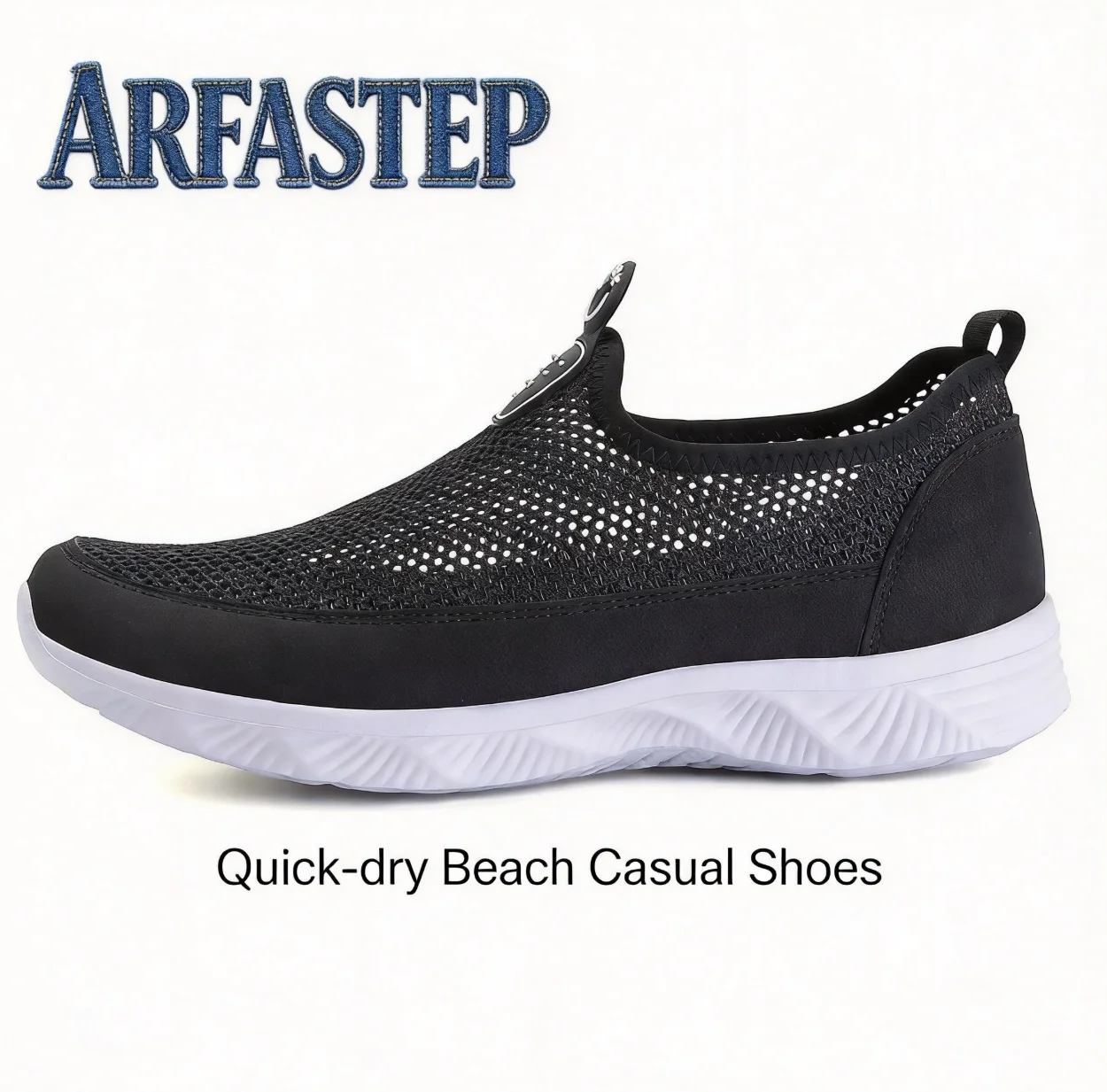 

ArfaStep Men Women Summer Breathable Hollow Mesh Slip-on Shoes Lightweight Soft Sole Non-slip Casual Sneakers Outdoor Walking