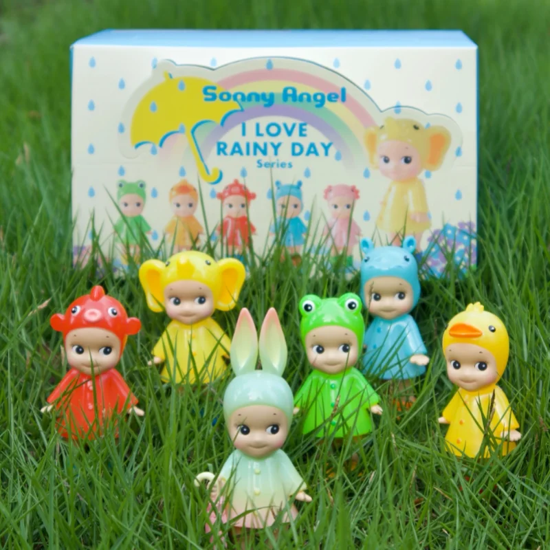 

Sonny Angel MINI FIGURE I LOVE RAINY DAY Series Blind Box Toys Kawaii Anime Action Figure Surprise Mystery Box Dolls Girls Gift