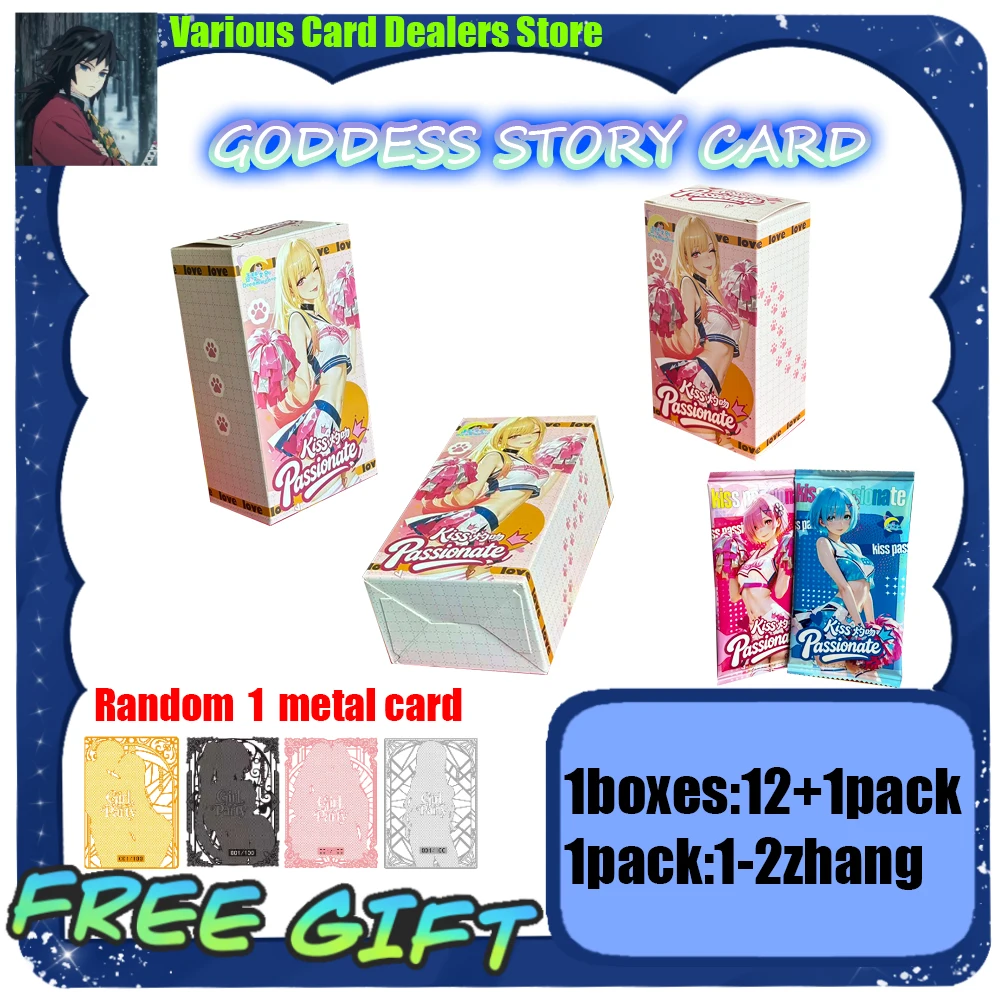 2026 Neuer Dreamweave Leidenschaftlicher Kuss Vol. 1 Goddess Waifu Karte Kleines Kartenpaket CCG/TCG Sammelset Anime Seltene Karte