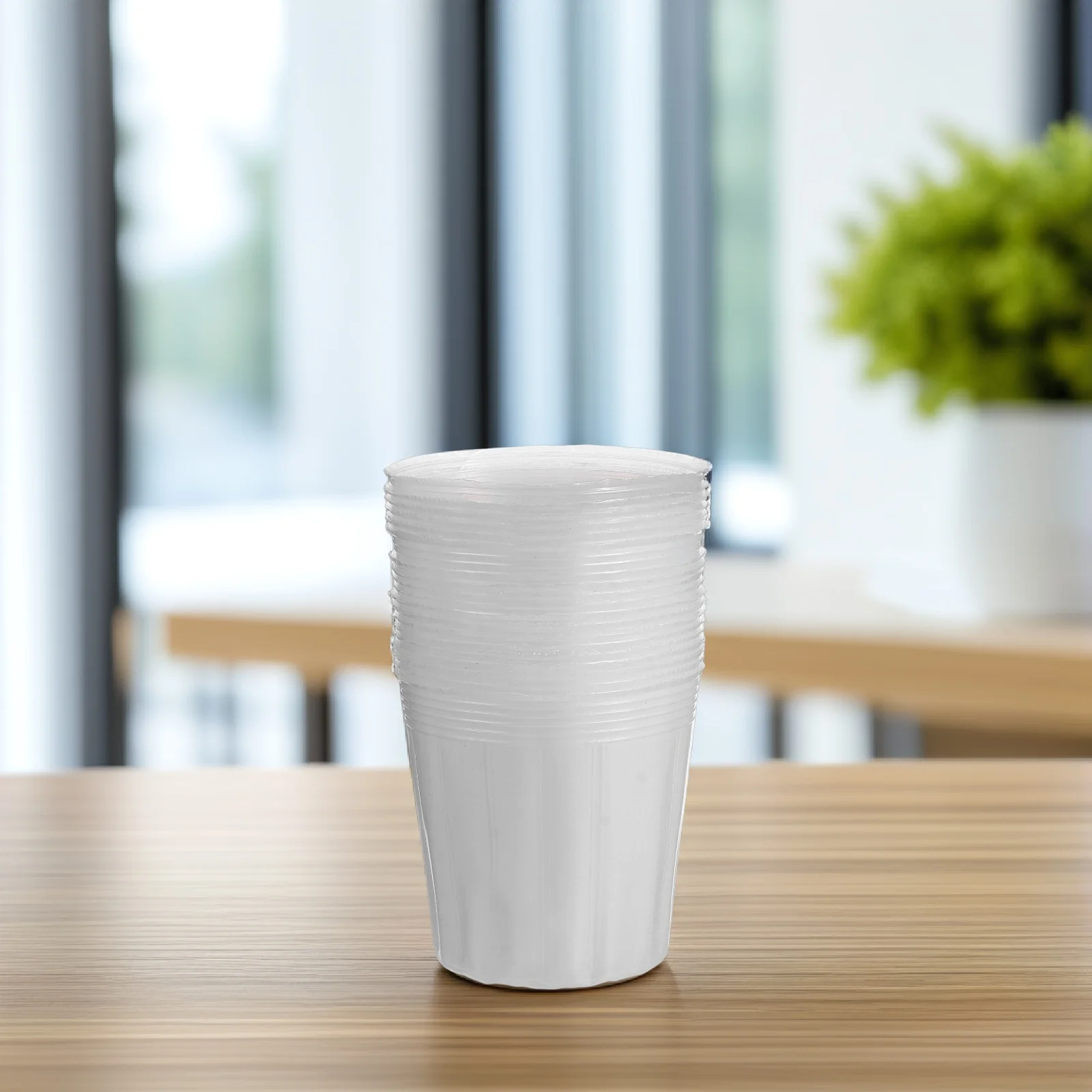 

40 Pcs Garden Seedling Pot Plant Pots Indoor Transparent Nursery White Plastic Planter