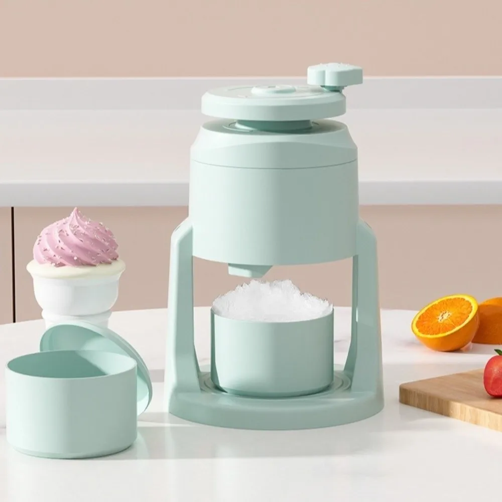 

Пластиковый ручной бритый льдогенератор, экономичный льдогенератор «сделай сам», противоскользящая ручка, машина для производства напитков большой емкости