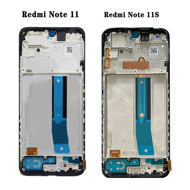 For Xiaomi Redmi Note 11 / Note 11S LCD Display Touch Screen For Redmi Note 11s 4G 2201117SG 2201117SI 2201117SY 2201117SL