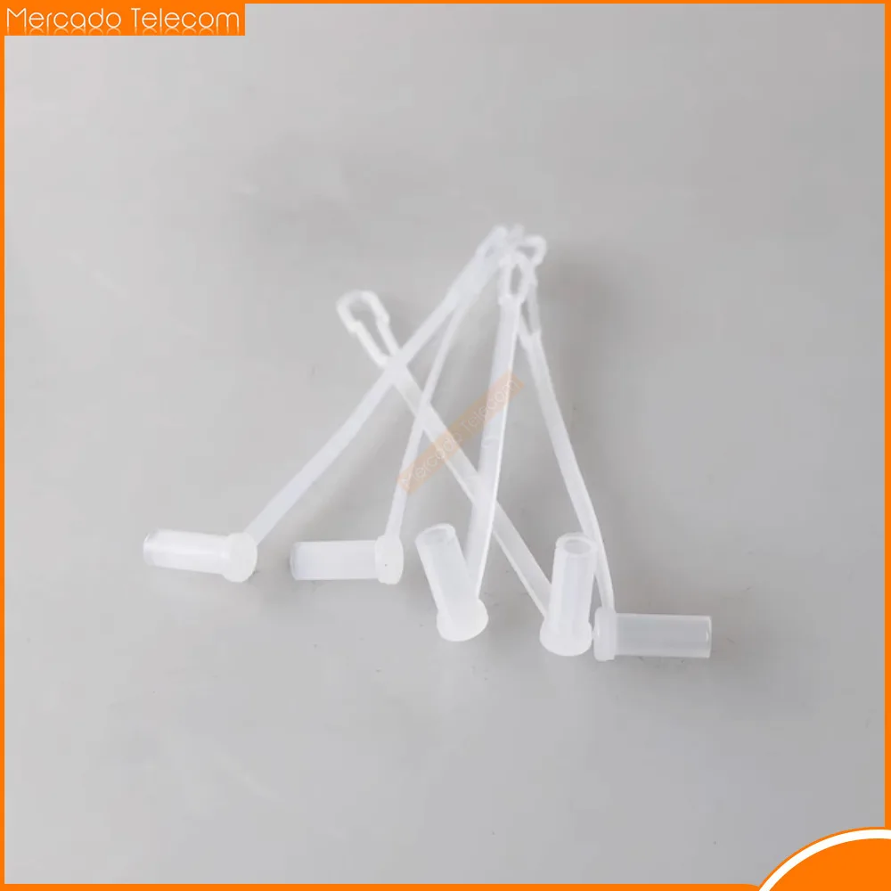 

50Pcs Cap Long Tail For Optical Jumper Patchcords SC FC ST LC 1.25/2.5Mm Fiber Optic Ftth Dust Plug Cover