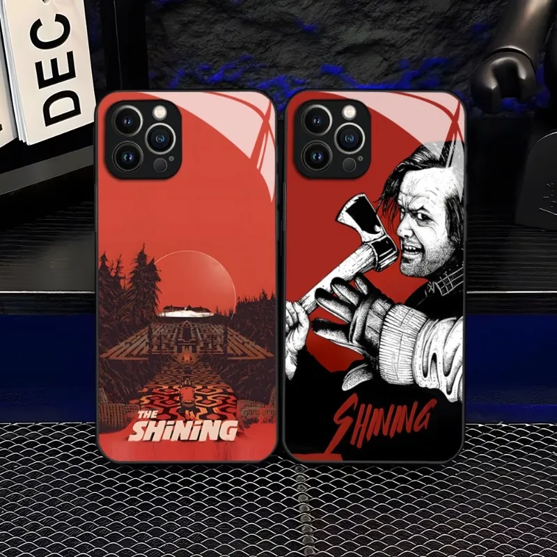 The Shining Stanley Kubrick Phone Case For IPhone 14 Pro Max 12 11 13 Mini X XR XS 8 7 6 Plus SE 2020 Tempered Glass Back Cover