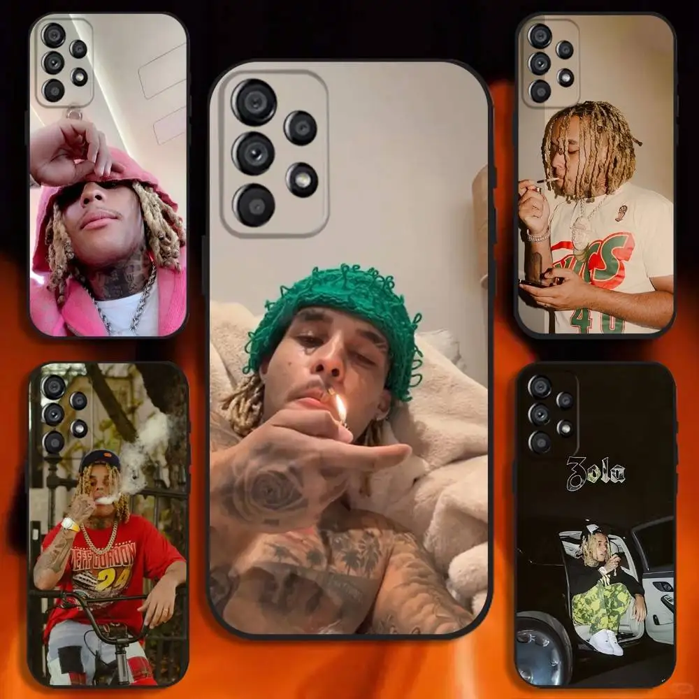 

Zola rapper Phone Case For Samsung Galaxy A20,A21s,A22,A31,A32,A52,A53,A72,73,A80 Soft Black Cover