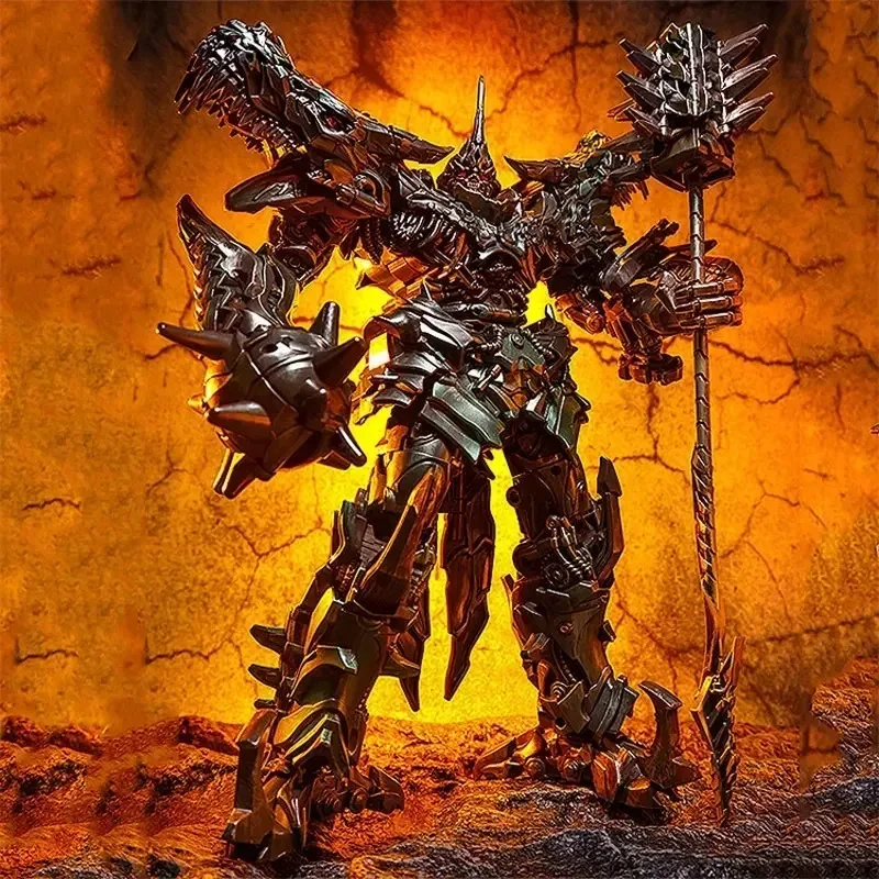 

In Stock BMB Transforming Grimlock LS-05 LS05 Alloy Movie Robot Extra Large KO Large Dinosaur Leader Ancient Action Figure Toy