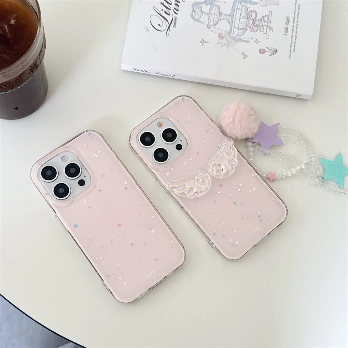 Cute cartoon and fashionable 3D wings Phone Case For iPhone 16 15 14 13 Pro Max fundas iphone 15 case Protective cover 15 15pro - Image 3
