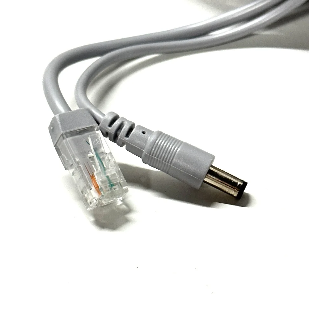 CCTV Cable RJ45 + DC 12V Power Lan Cable Cord Network Cables for video surveillance 2 in 1 Network Extension Lan IP Camera