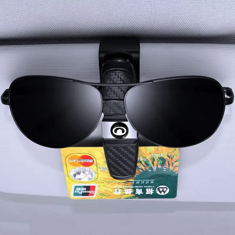 Car Glasses Holder  Sun Visor Sunglasses Card Holder Accessories For Great Wall Hover H5 H3 Safe A21 M2 M4 Wingle Voleex C30 C50