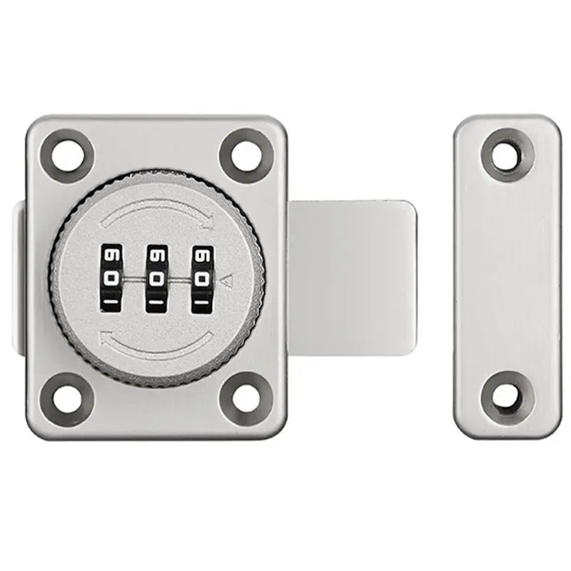 CQMF-Mechanical Keyless Cabinet Lock, Swivel Drawer Lock Combination Lock, Combination Latch File Cabinet Lock